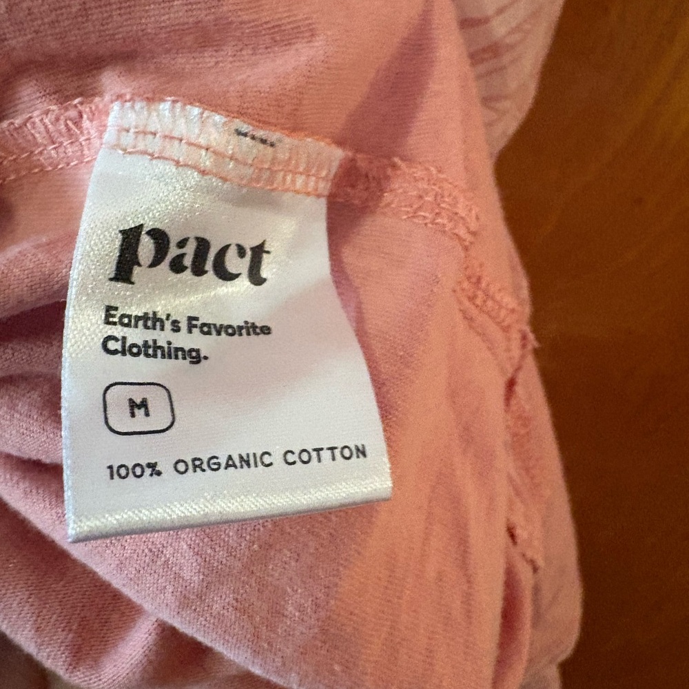 Pact Pink and Peach Fit & Flare Midi Dress with Built in Bra - Picture 6 of 10